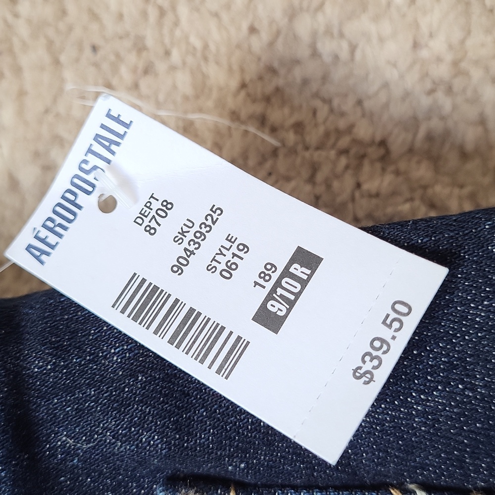 Aeropostale Bayla Low-rise Skinny Jeans, Size 9/10, New With Tags - Picture 4 of 12